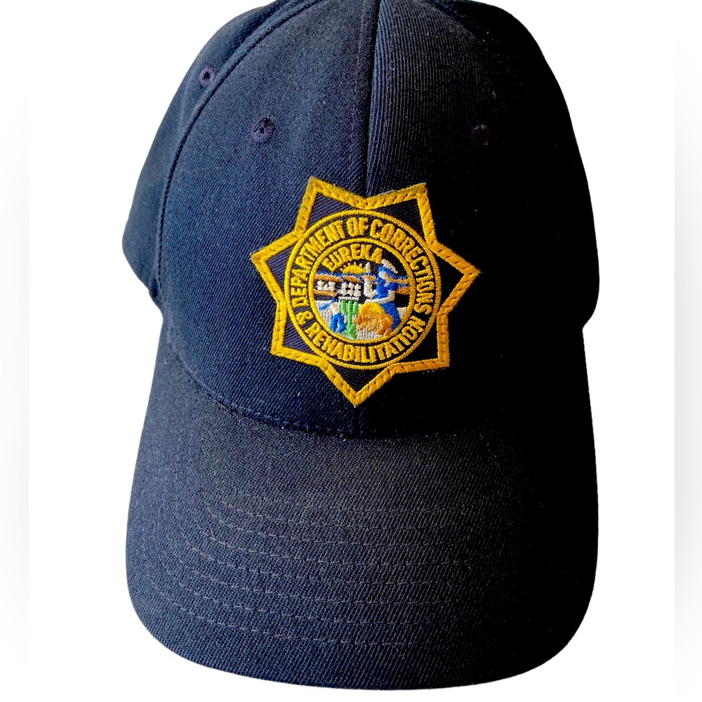 Department of Corrections CA Prison Guard Eureka L/XL Baseball Hat Men’s
